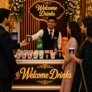 🥤 Welcome Drinks