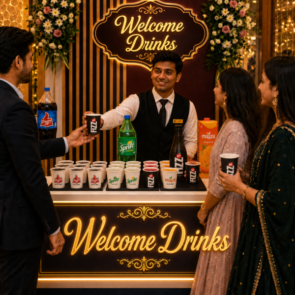 🥤 Welcome Drinks