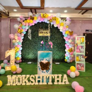 Grass Birthday Decoration / Art Events / Hyderabad / BD#4