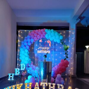 Premium Birthday Decoration / Art Events / Hyderabad / BD#5