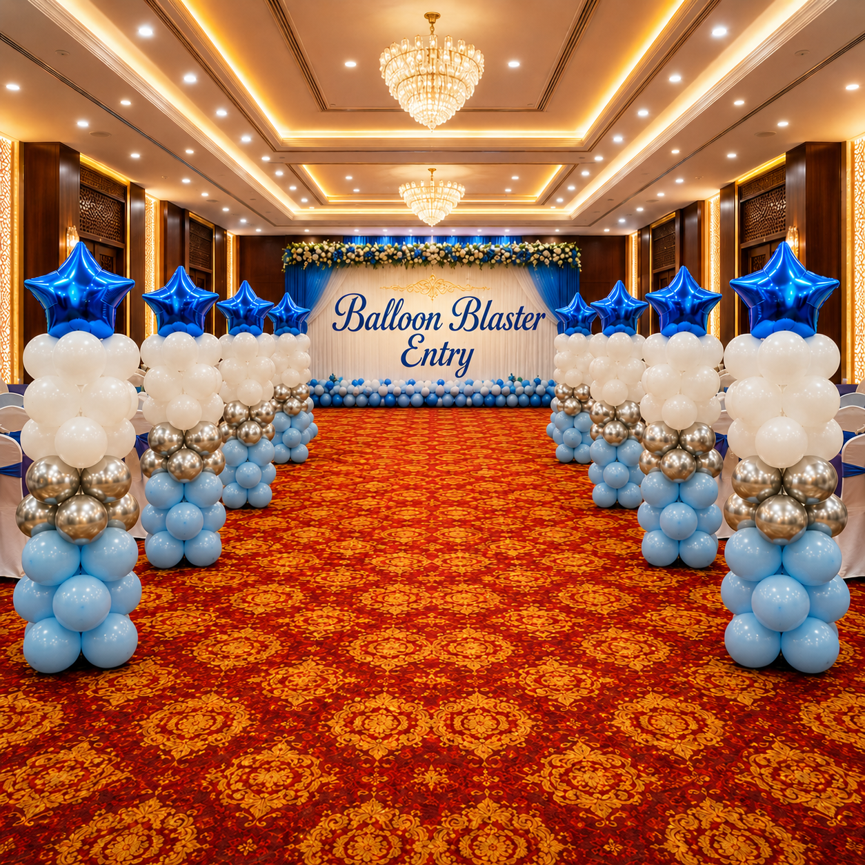 Balloons Pillars Entry - Image 2