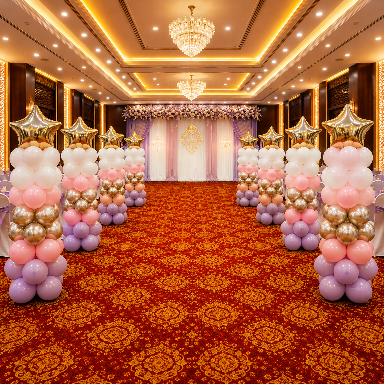 Balloons Pillars Entry - Image 3