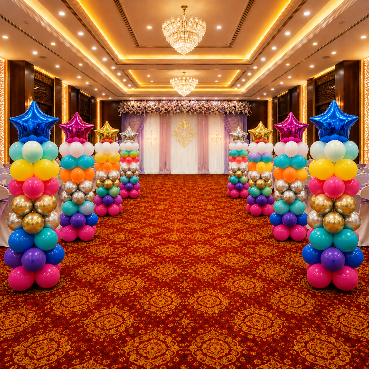Balloons Pillars Entry - Image 4