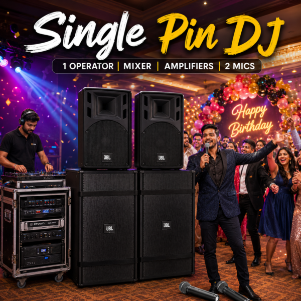 Single Pin Dj Sound