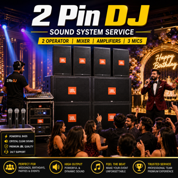 2 Pin Dj Sound