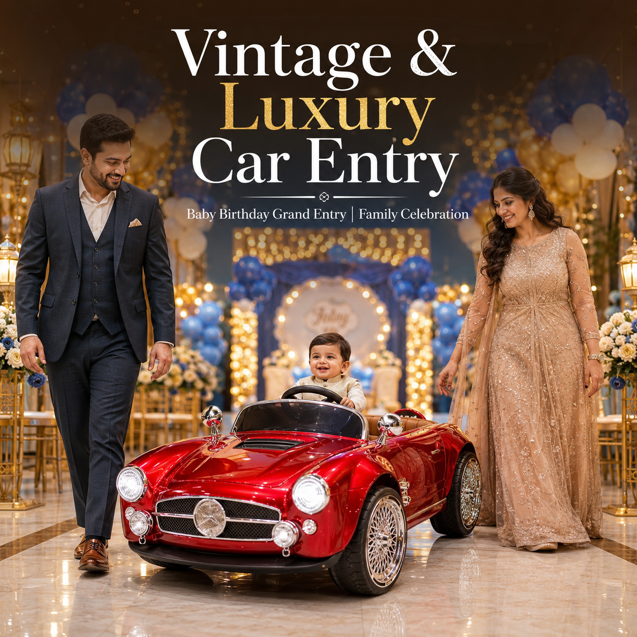 Vintage And Luxury Car Entry - Image 3