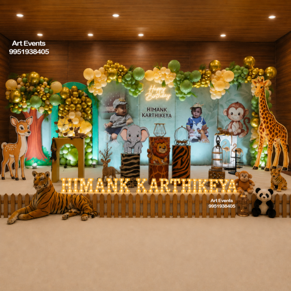 Luxury Jungle Safari Theme Decor TD#20