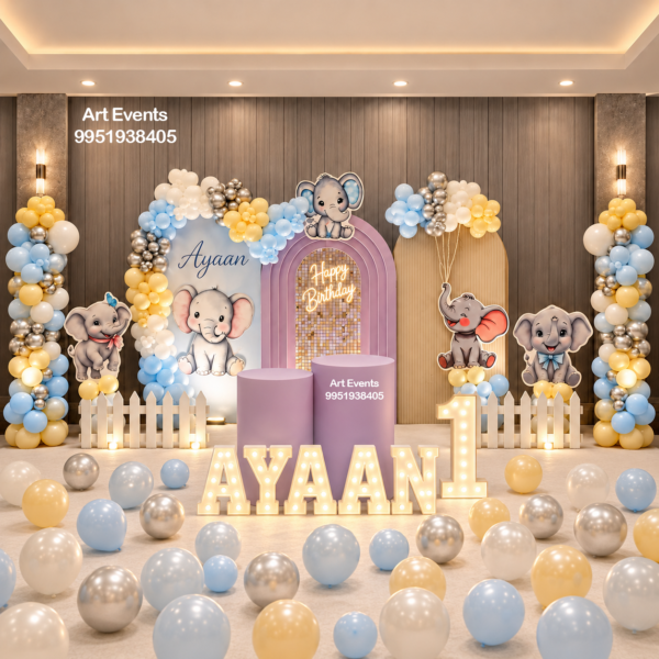 Little Elephant Theme Decor TD#24