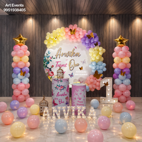 Pastel Butterfly Theme Decor TD#29