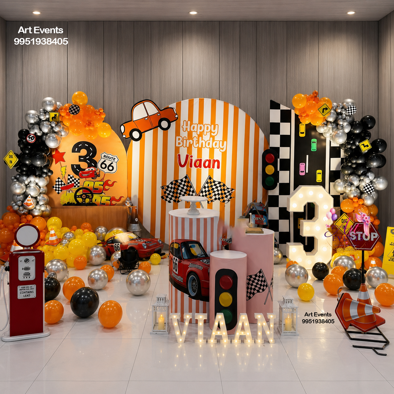 Ultimate Race Track Theme Decor TD#40