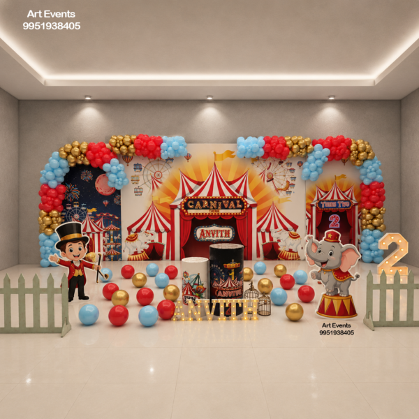 Grand Carnival Theme Decor TD#42