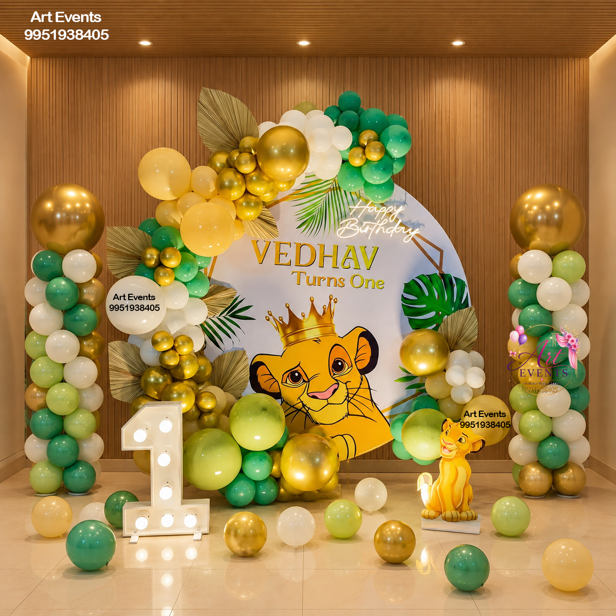 Lion King Theme Decor TD#43