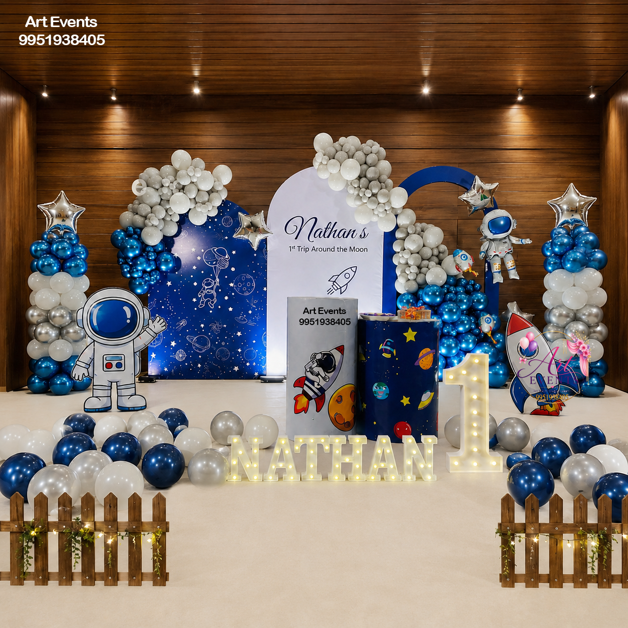 Space Astronaut Theme Decor TD#45