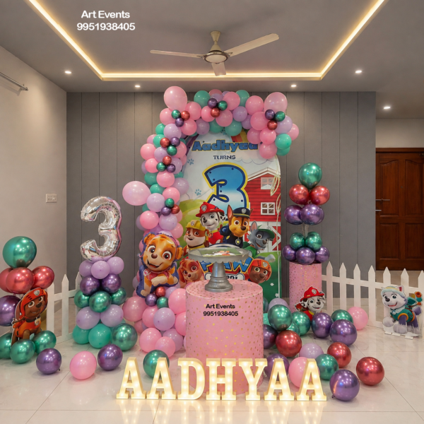 Paw Patrol Adventure Theme Decor TD#50