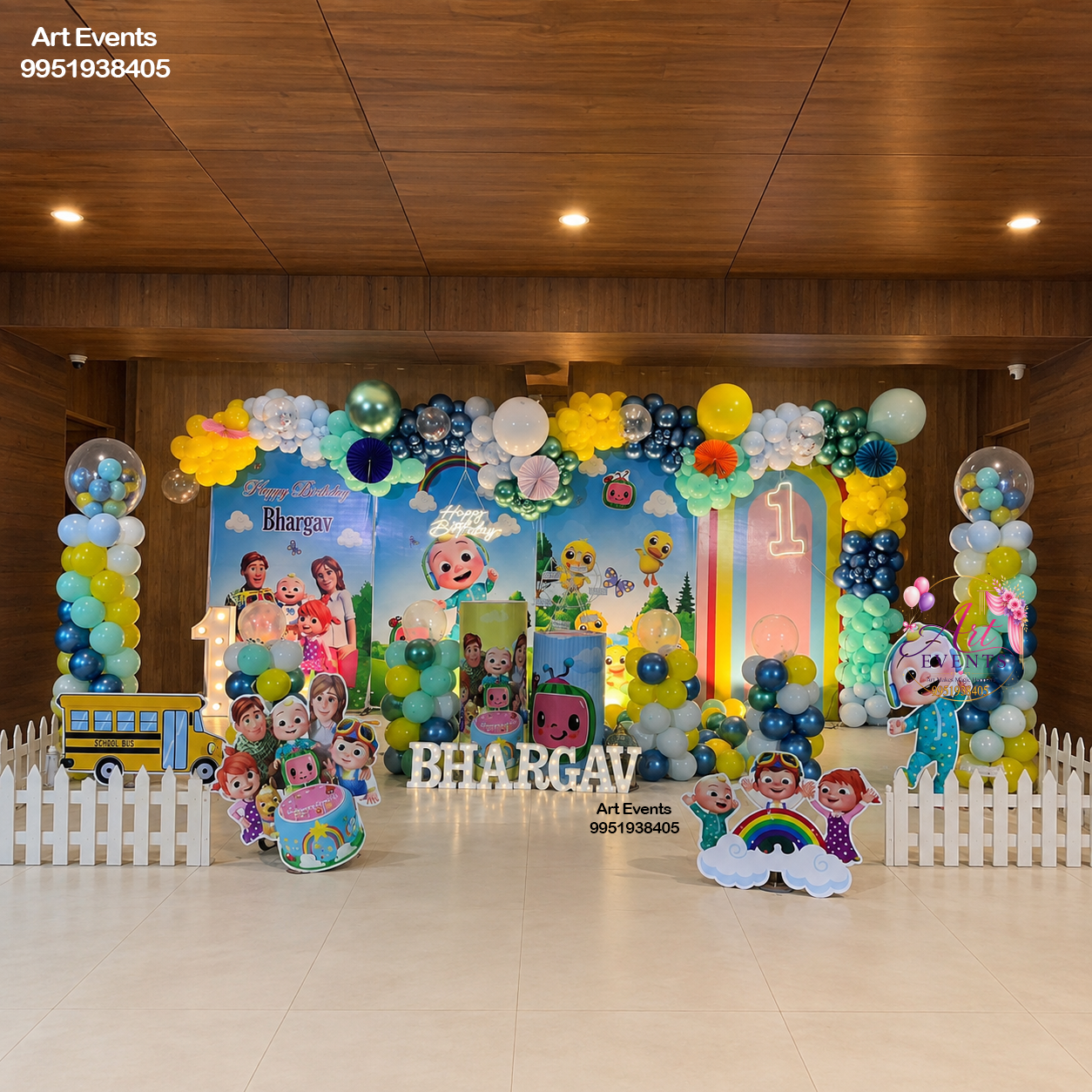 Cocomelon World Theme Decor TD#65