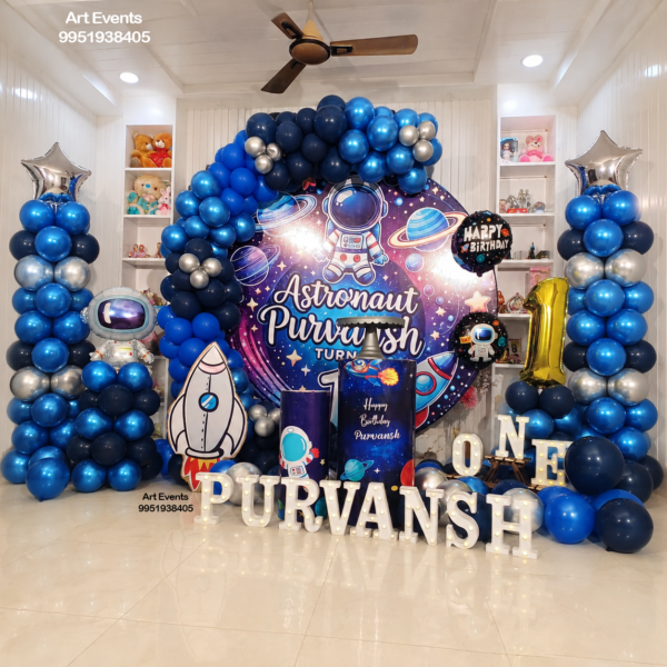 Astronaut Galaxy Theme Decor TD#68