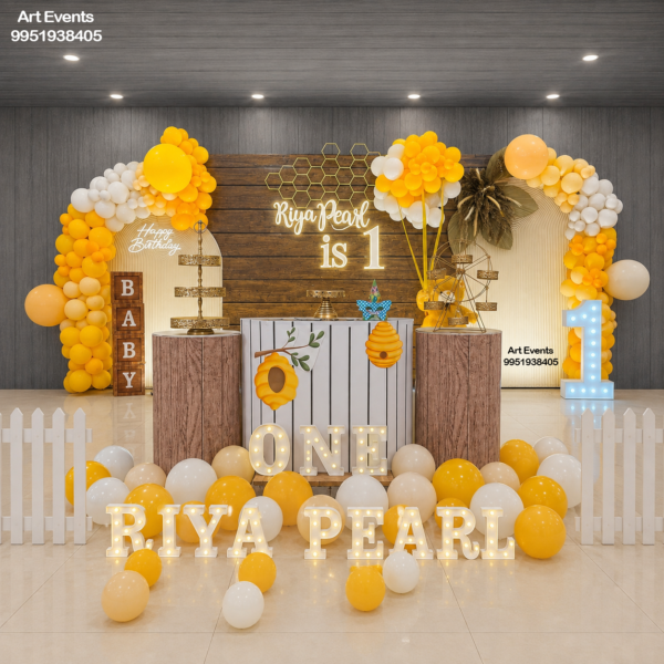 Honey Bee Yellow Theme Decor TD#77