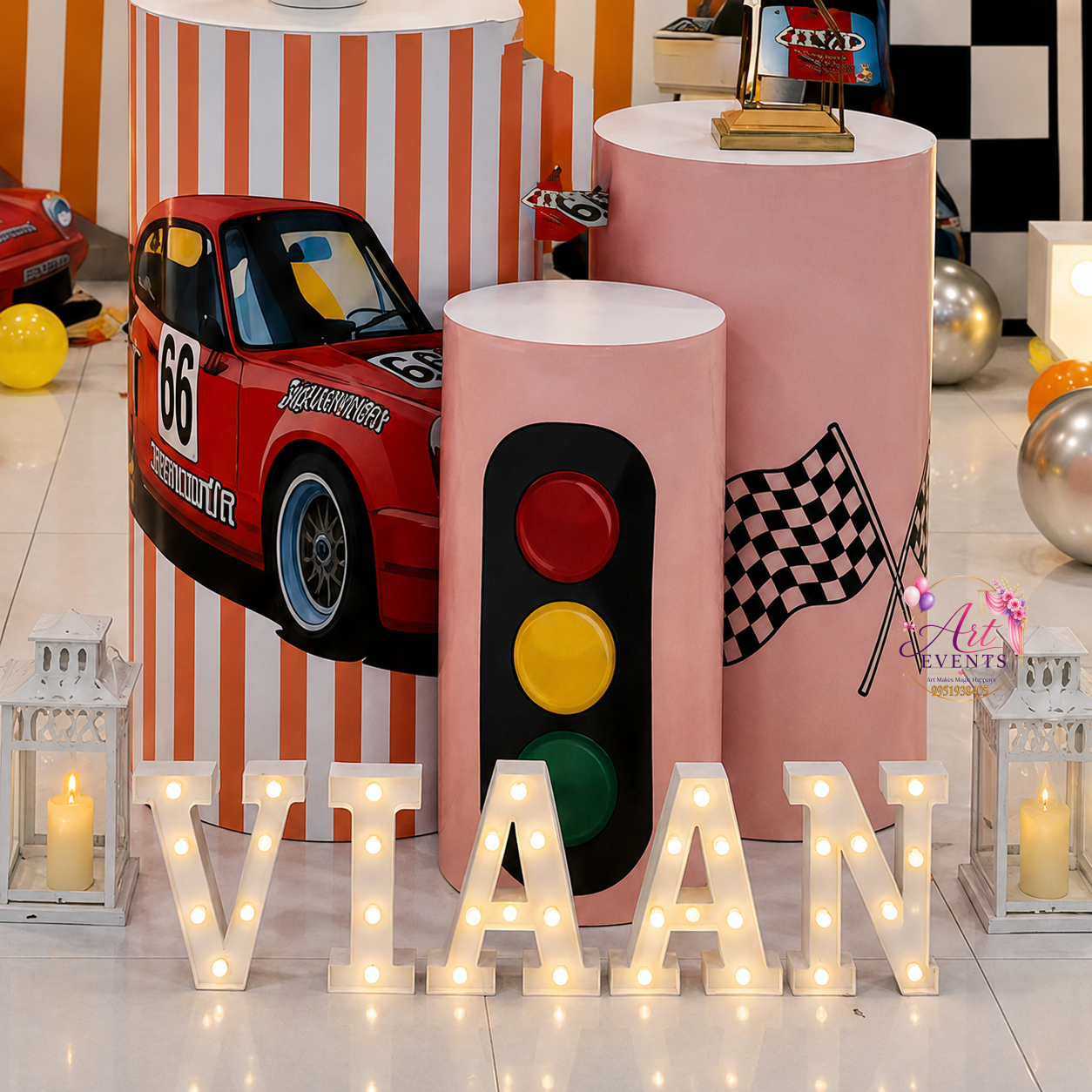 Ultimate Race Track Theme Decor TD#40 - Image 2