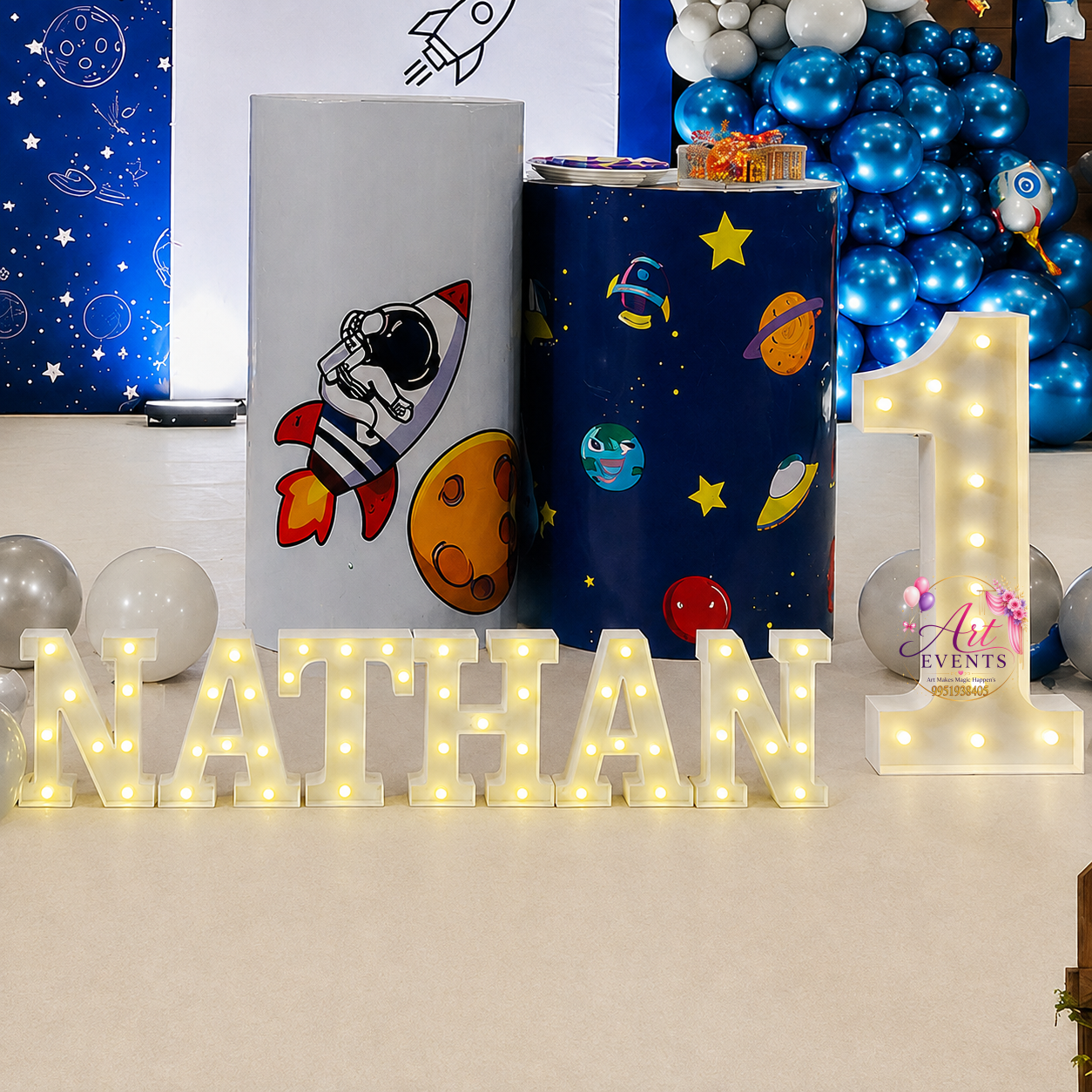 Space Astronaut Theme Decor TD#45 - Image 2