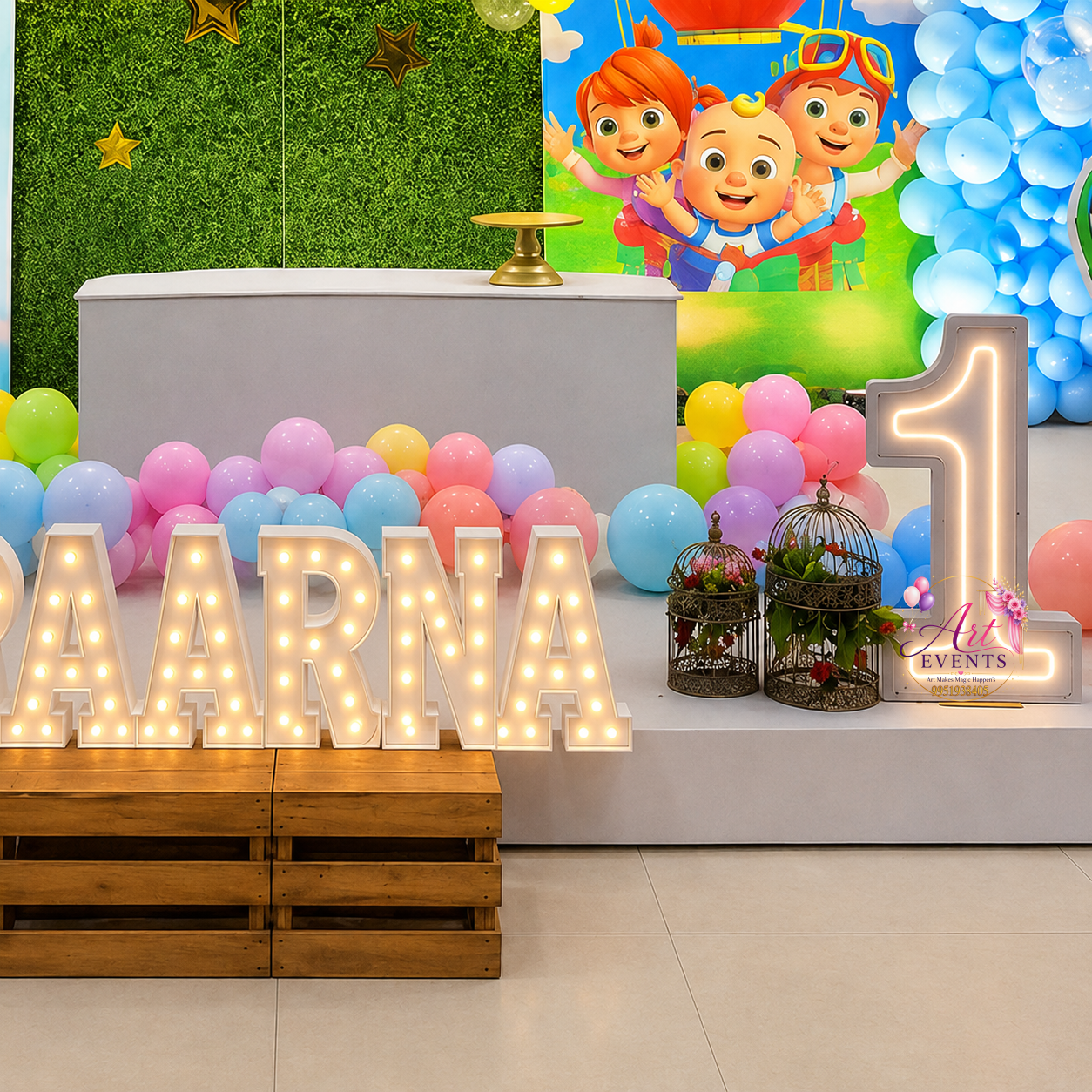 Cocomelon Grass Theme Decor TD#46 - Image 2