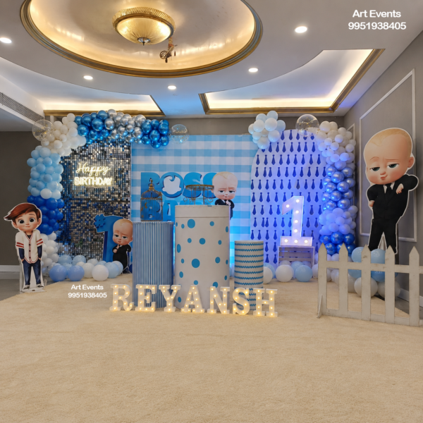 Boss Baby Theme Decor TD#4