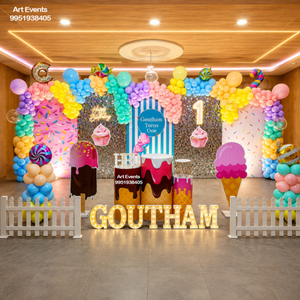 Candyland Ice Cream Theme Decor TD#13