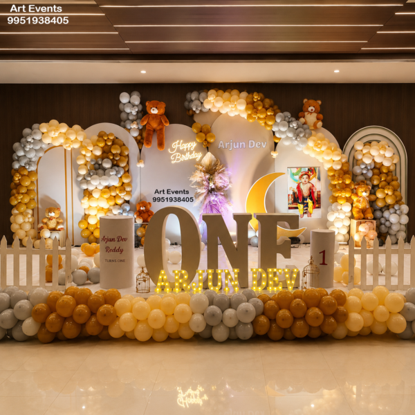 Teddy Bear ONE  Theme Decor TD#6