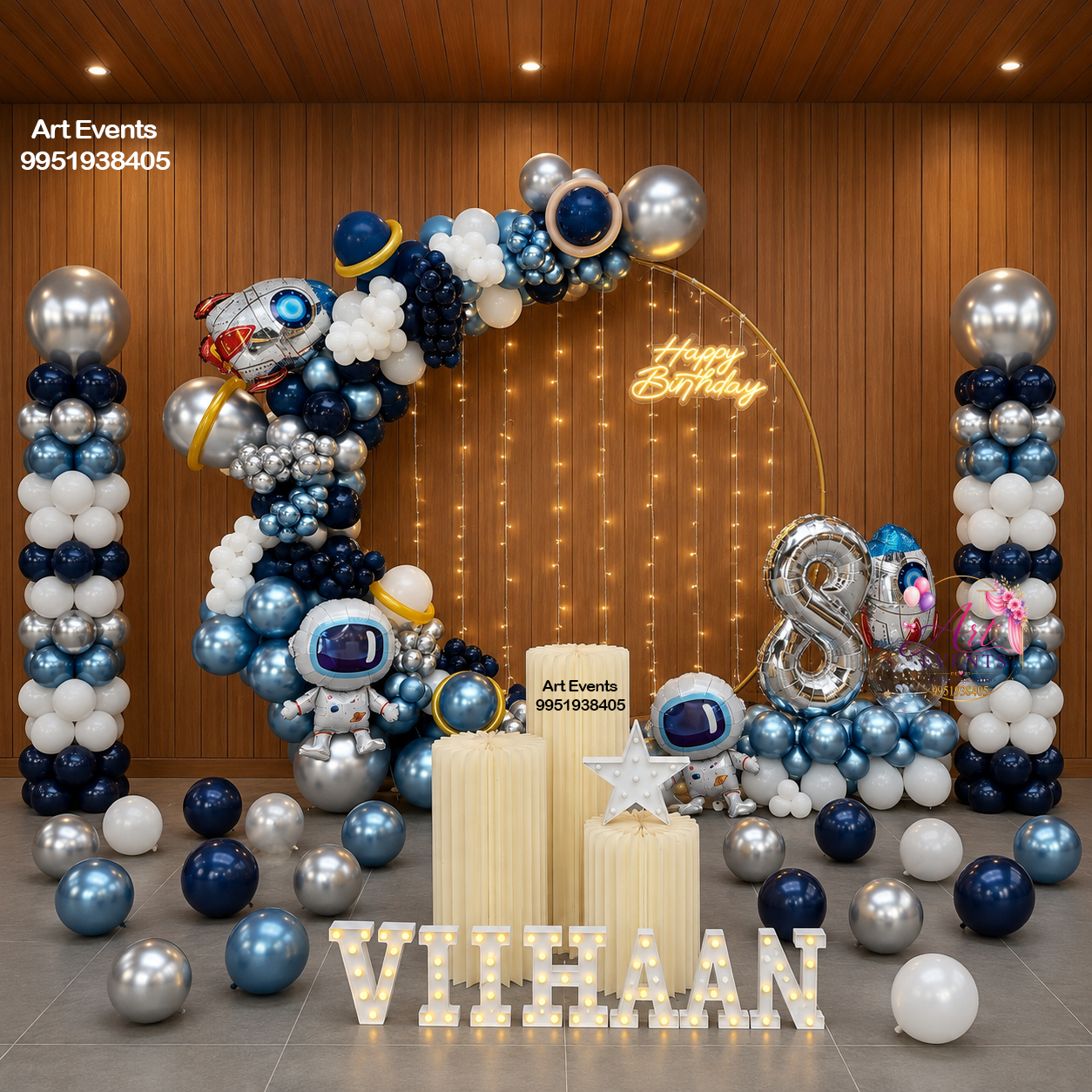 Space Adventure Astronaut Theme Decor TD#86