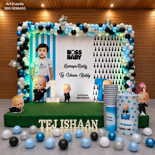 Little Boss Baby Theme Decor TD#90