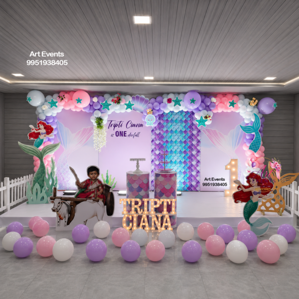Pastel Mermaid Theme Decor TD#98