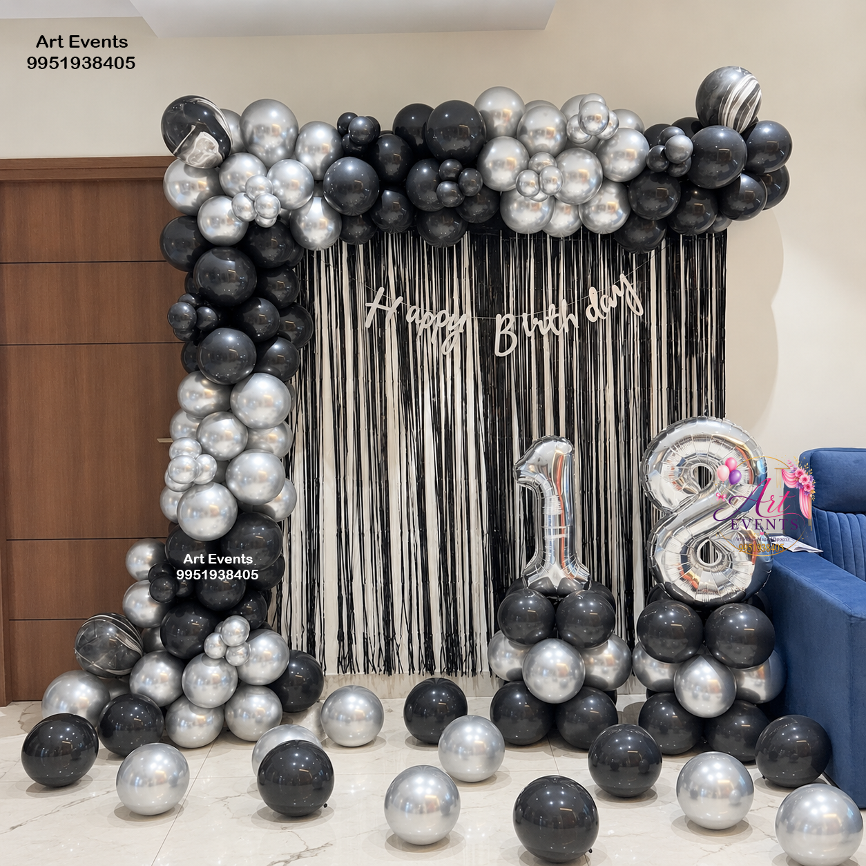 Black Wall Decor WD#13