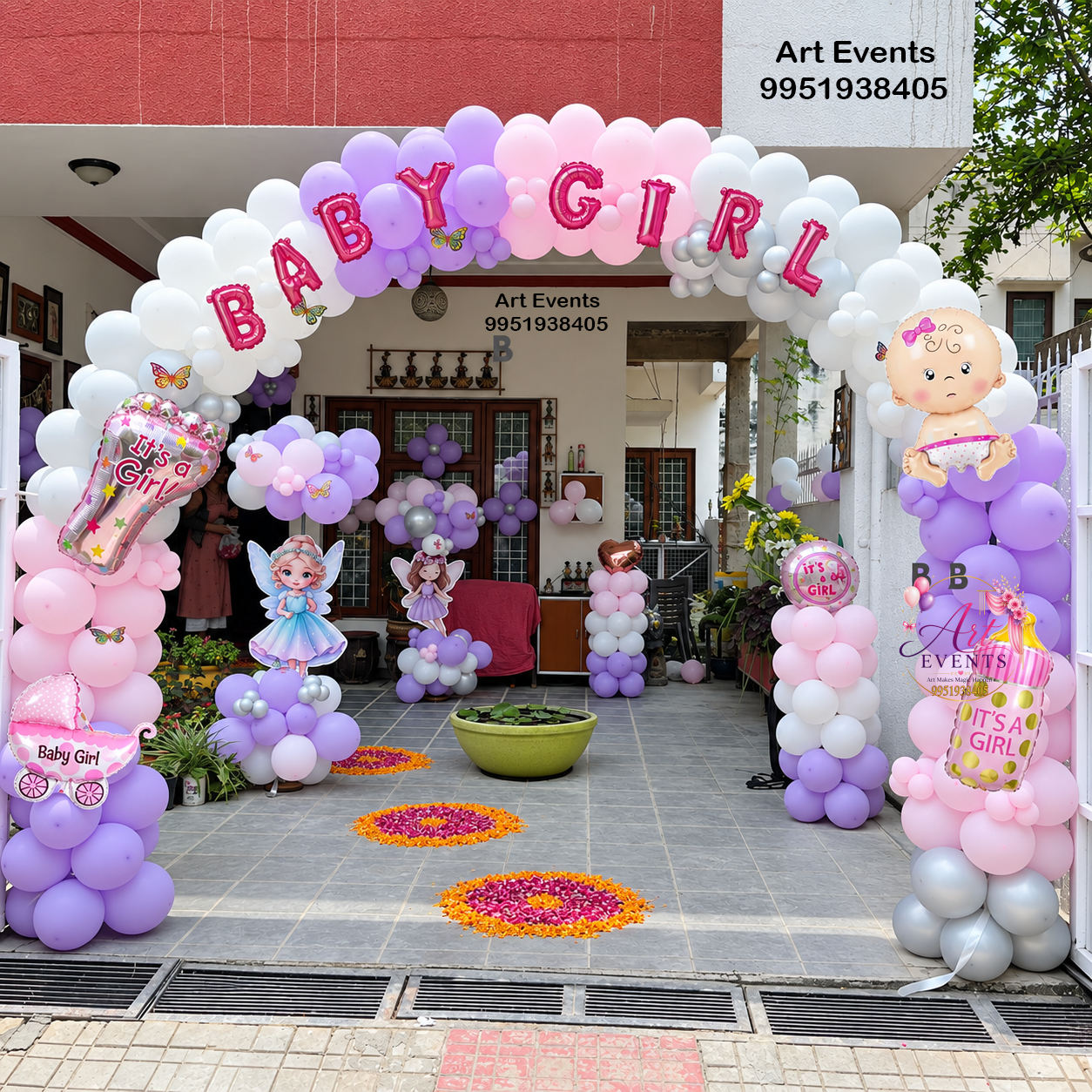 Welcome Baby Girl #WB15 - Image 2